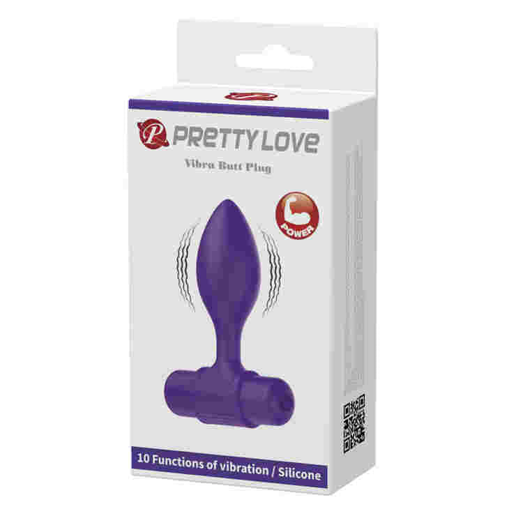 Plug Anal Vibrador Pretty Love