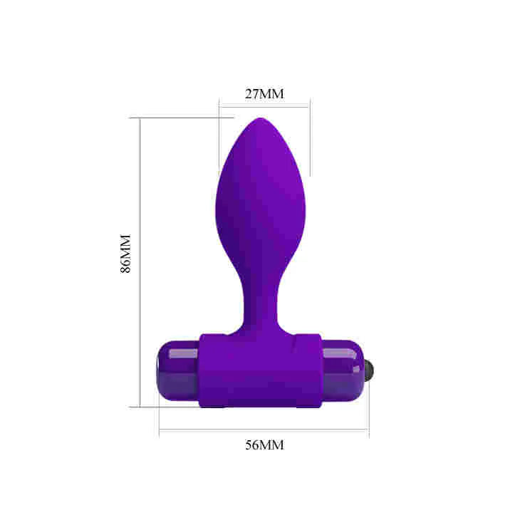 Plug Anal Vibrador Pretty Love