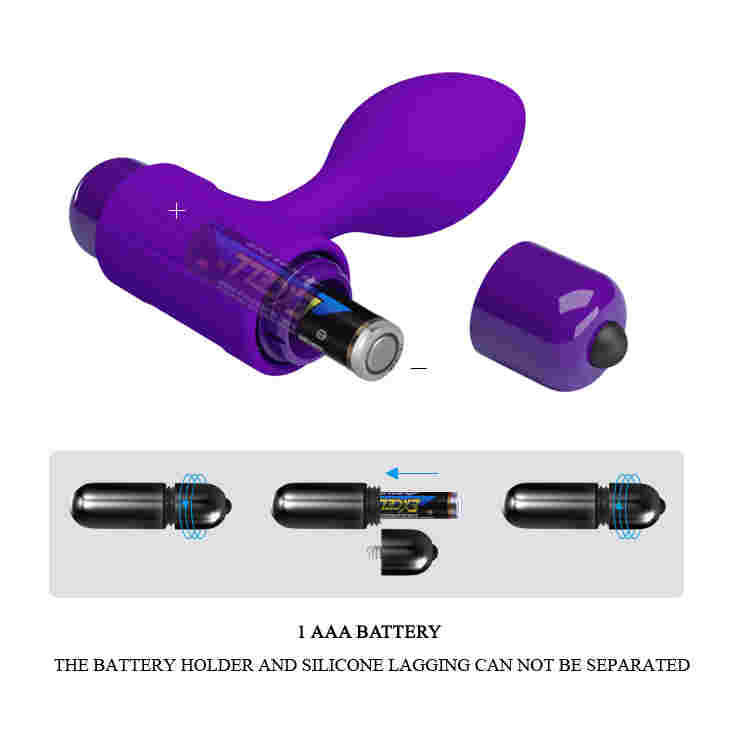 Plug Anal Vibrador Pretty Love
