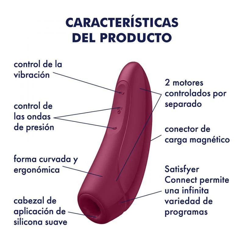 Succionador Vibrador Satisfyer Curvy 1+