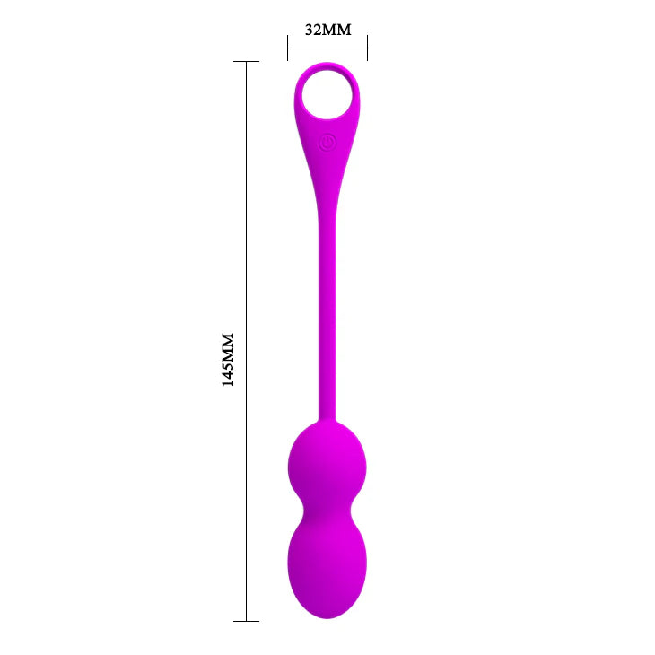 Vibrador de Bolas Vaginales Pretty Love Elvira