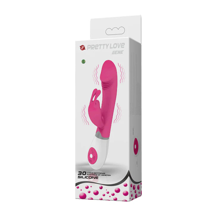 Vibrador con Rabbit Pretty Love Gene