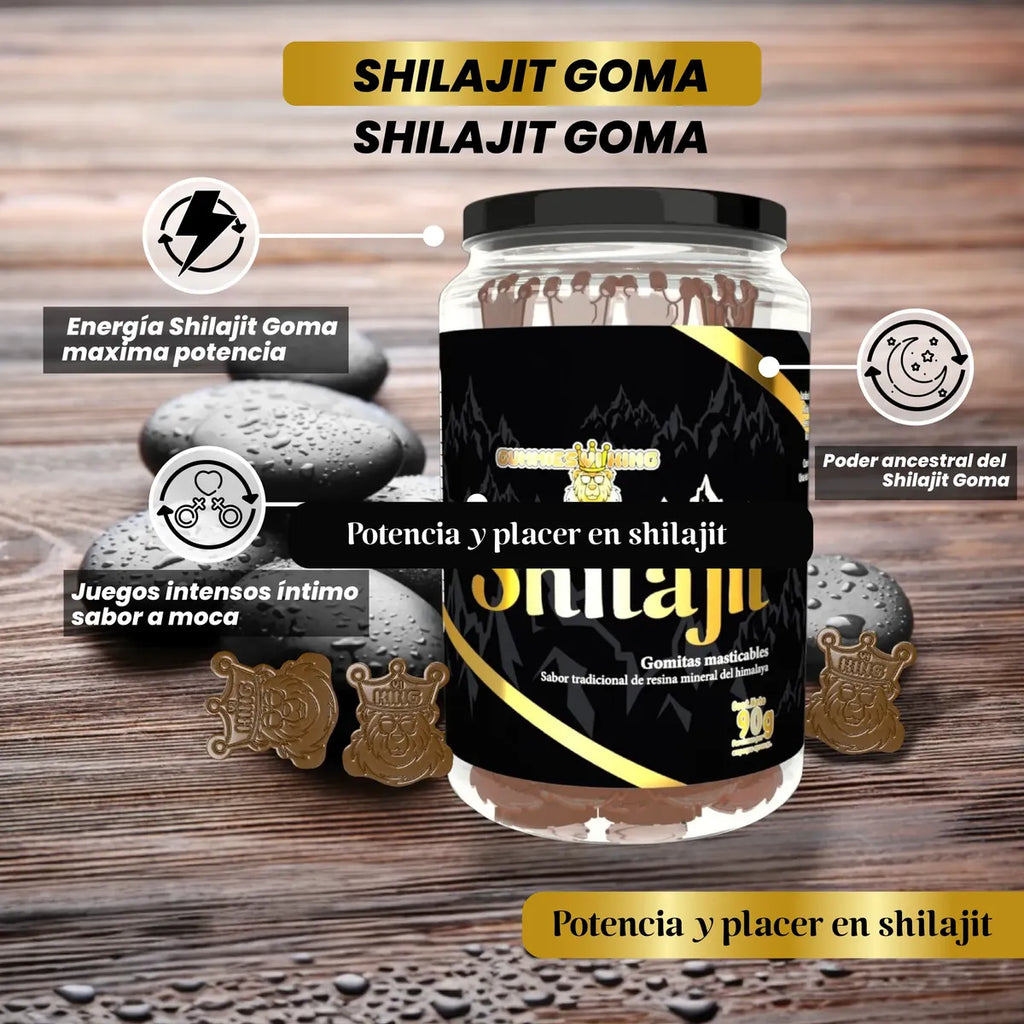 Gomitas Shilajit de Borojó y Chontaduro Gummies Viking