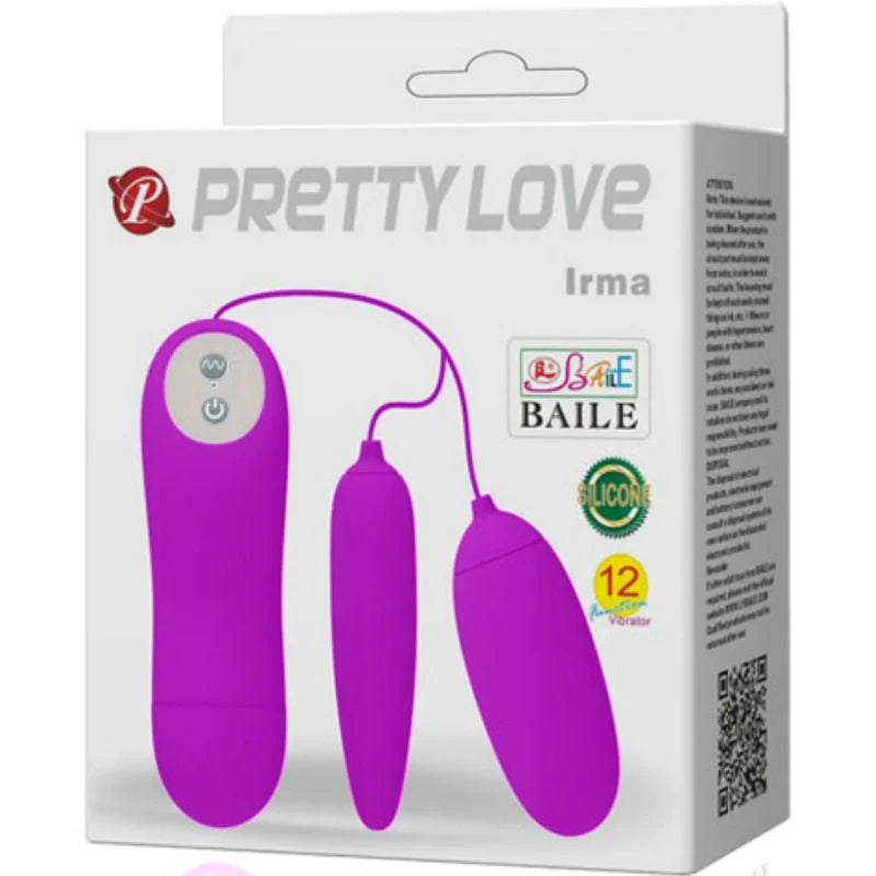 Vibrador Huevo Doble Pretty Love Irma