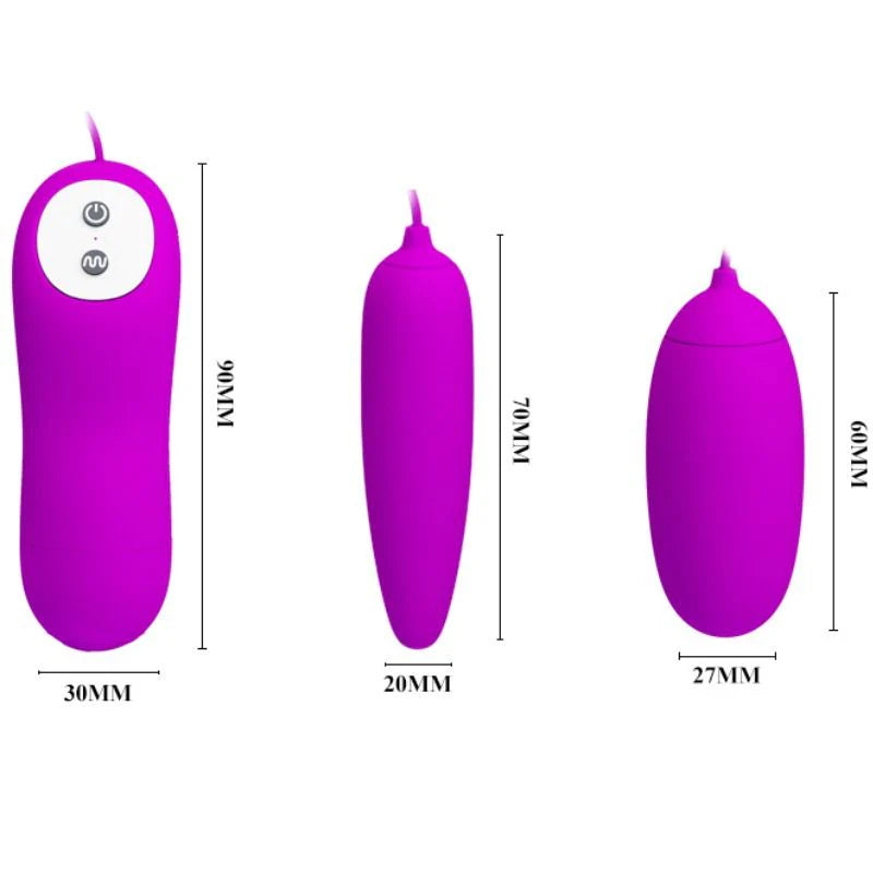 Vibrador Huevo Doble Pretty Love Irma