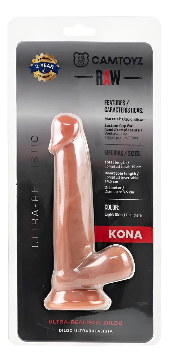 Dildo Ultrarealista Kona Camtoyz 19 cm