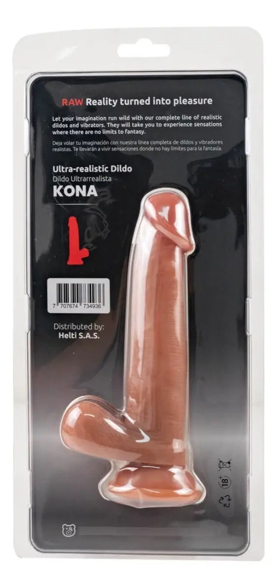 Dildo Ultrarealista Kona Camtoyz 19 cm