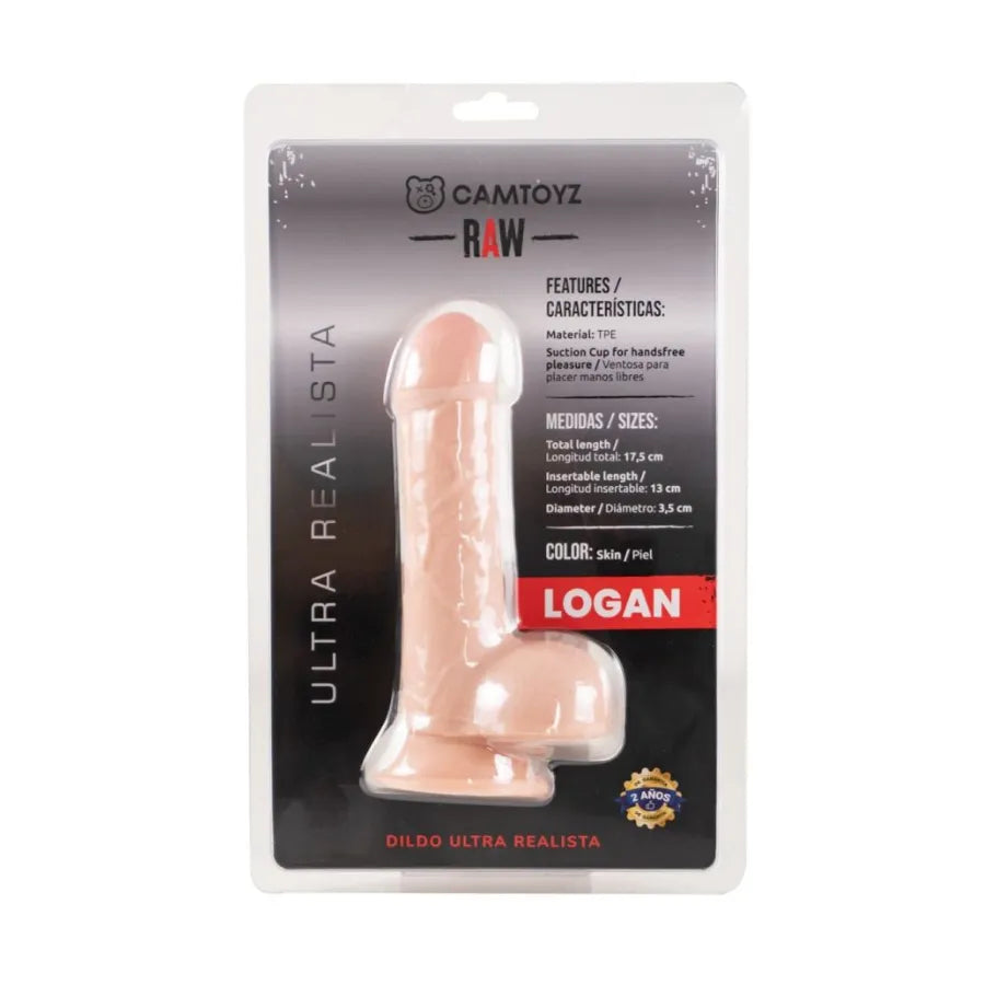 Dildo Ultra Realista Logan Camtoyz 17.5 cm