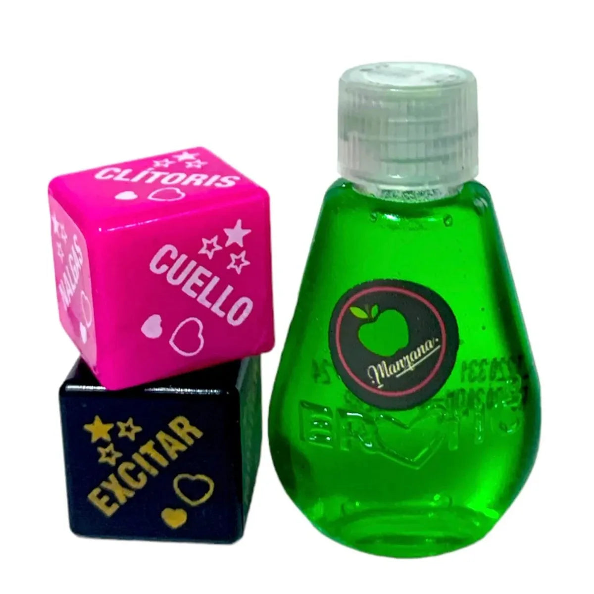 Lubricante Caliente con Dados Eróticos