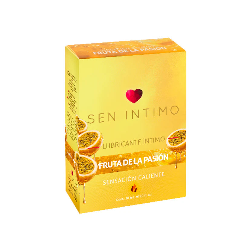 Lubricante Caliente sabor Maracuyá Sen Intimo 30 ml
