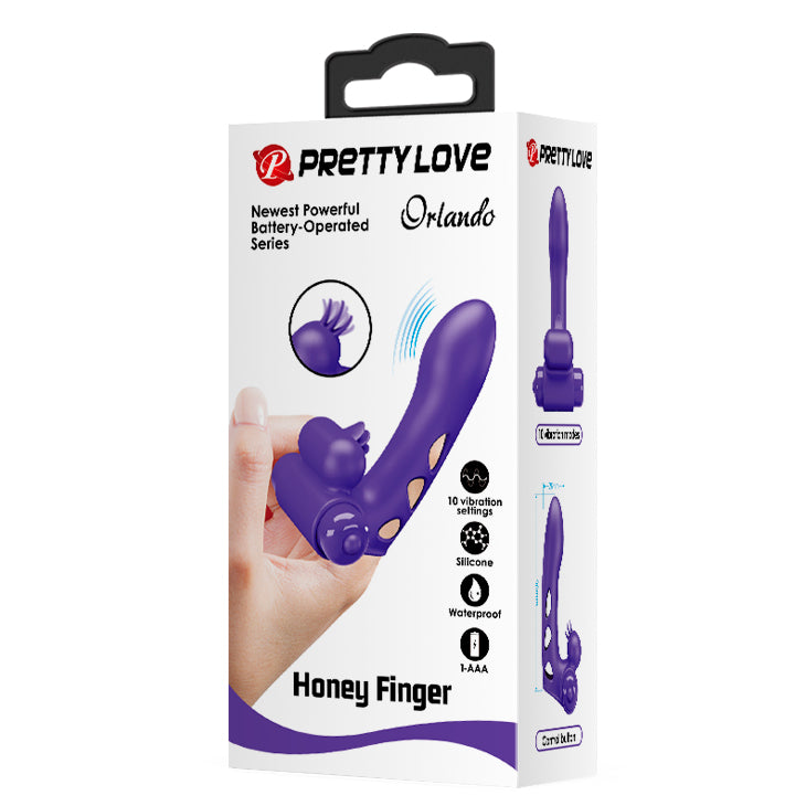 Vibrador para Dedo Pretty Love Orlando