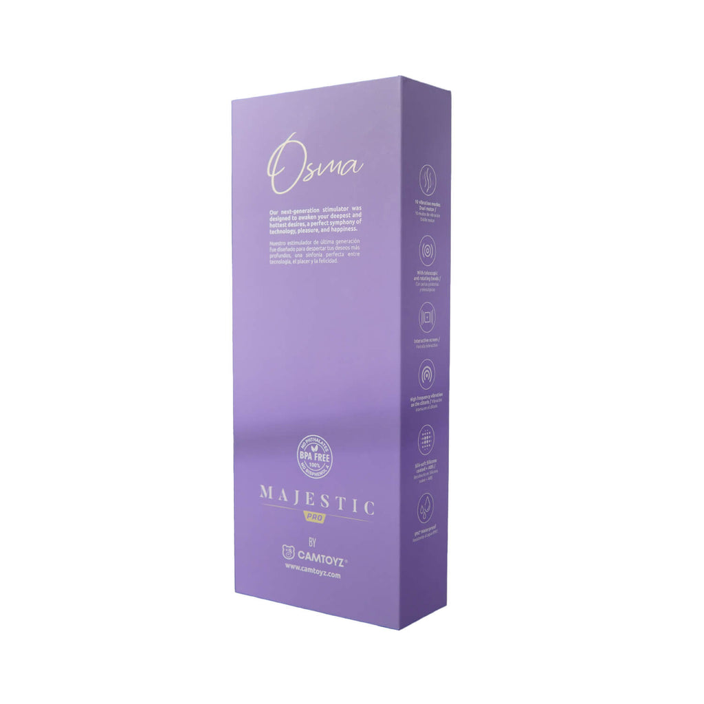 Vibrador Doble Recargable Camtoyz Osma