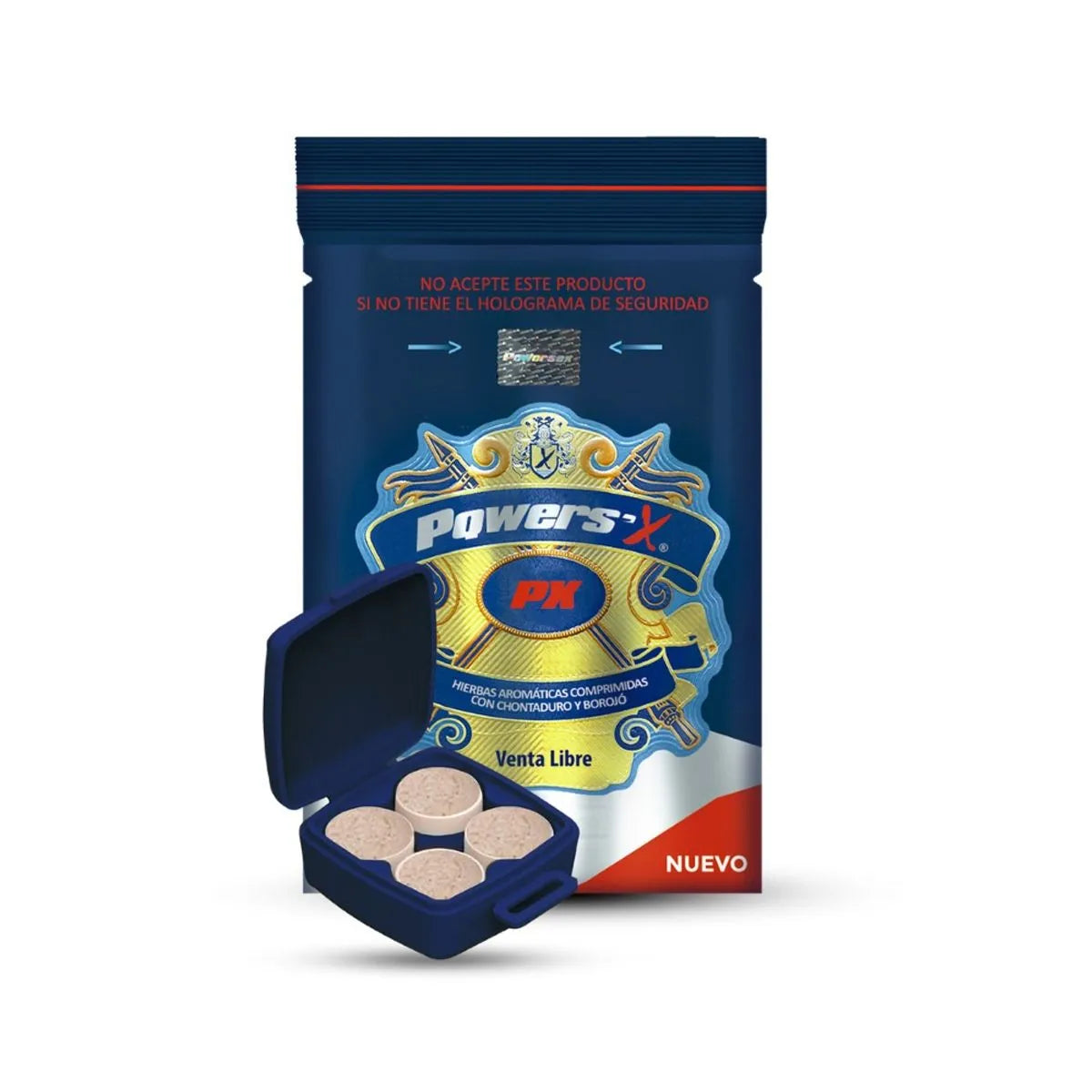 Potenciador Powers Sex X 4 Uds