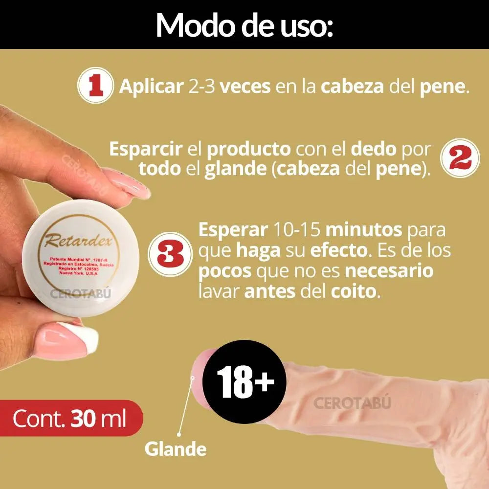 Lubricante Retardante Retardex
