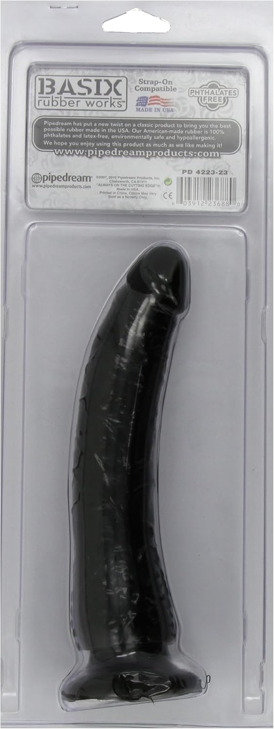 Dildo Consolador Rubber 17.8 cm