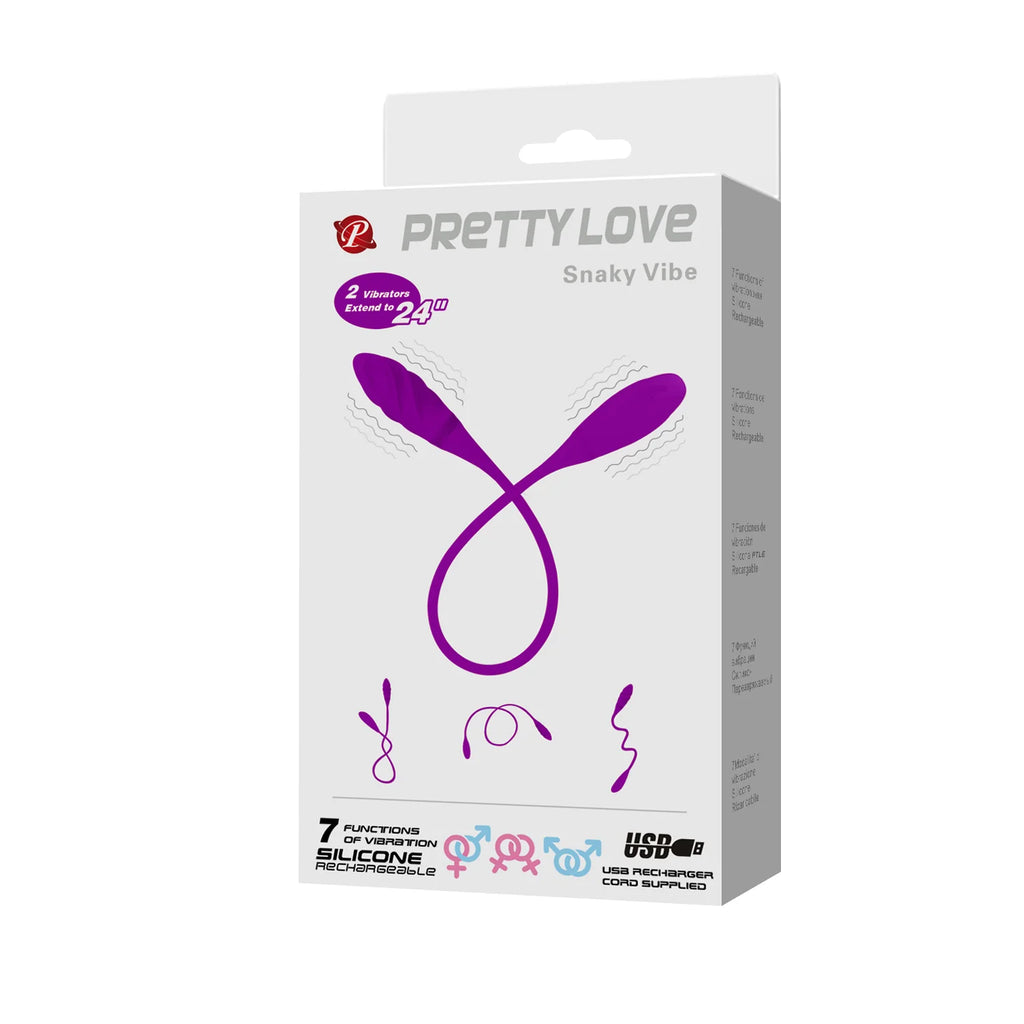 Vibrador Doble Punta Snaky Vibe