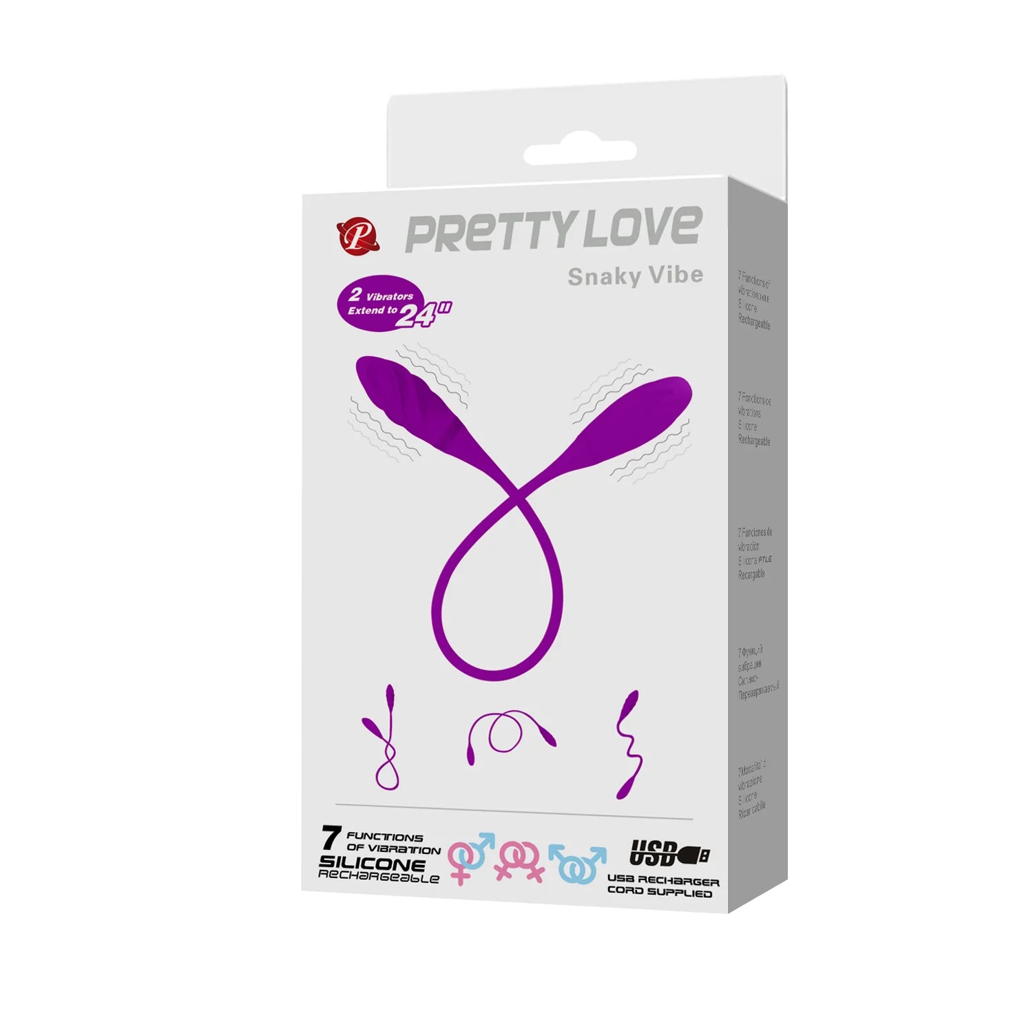 Vibrador Doble Punta Snaky Vibe