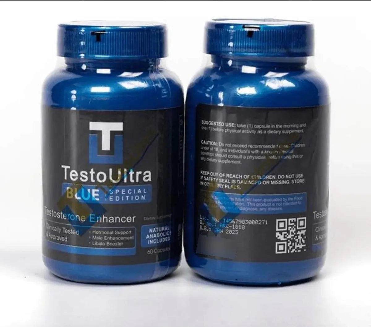 Testo Ultra Blue - Pastillas Potenciadoras Naturales