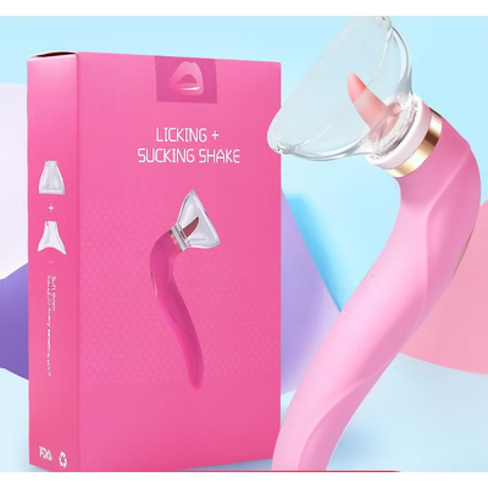 Succionador Lamedor y Vibrador Multifuncional