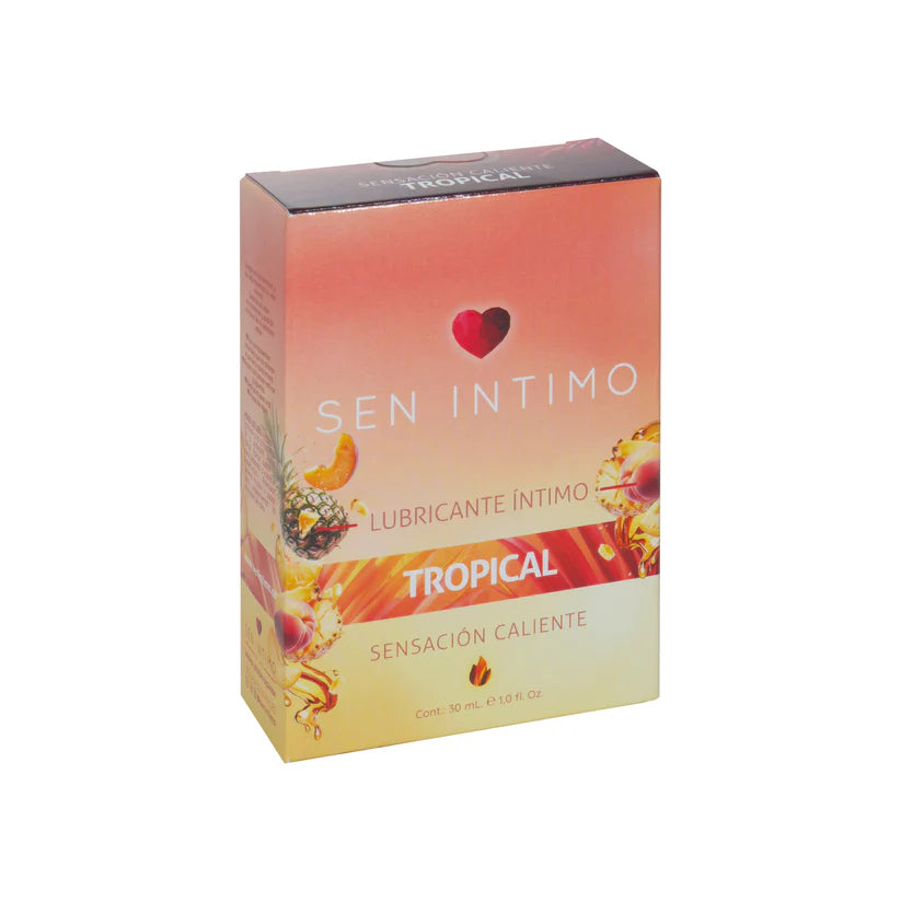 Lubricante Caliente sabor Tropical Sen Intimo 30 ml