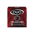 Preservativo Duo Ultra Sensible x3 Uds