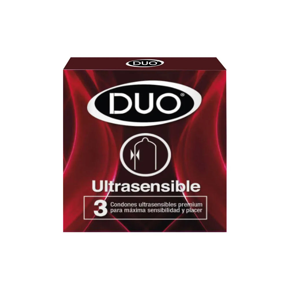 Preservativo Duo Ultra Sensible x3 Uds