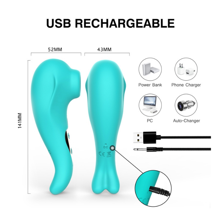 Vibrador Succionador Winyi Honey