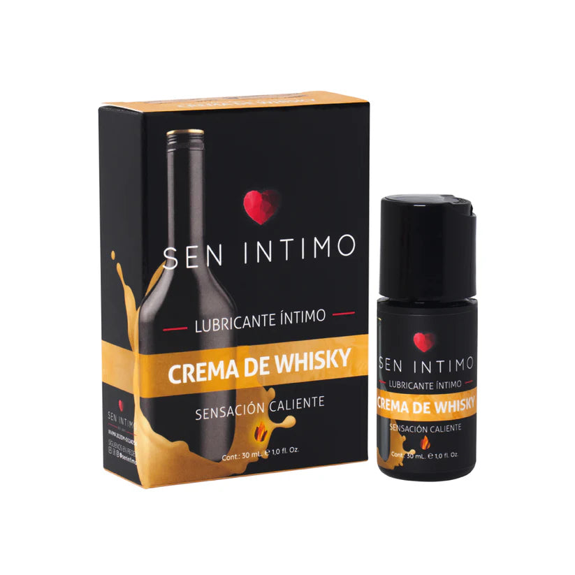 Lubricante Caliente Crema de Wisky Sen Intimo 30 ml