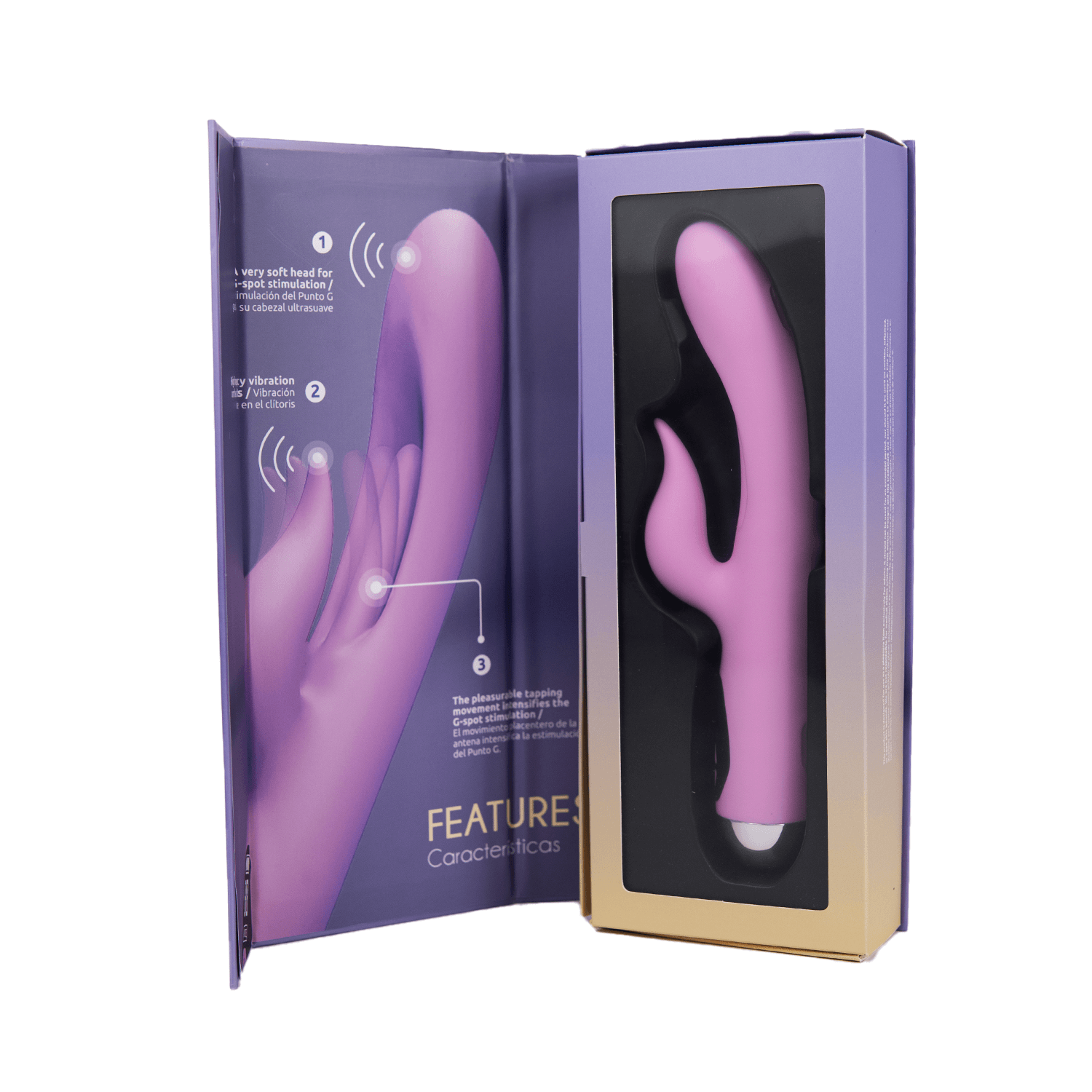 Vibrador Doble Recargable Avery