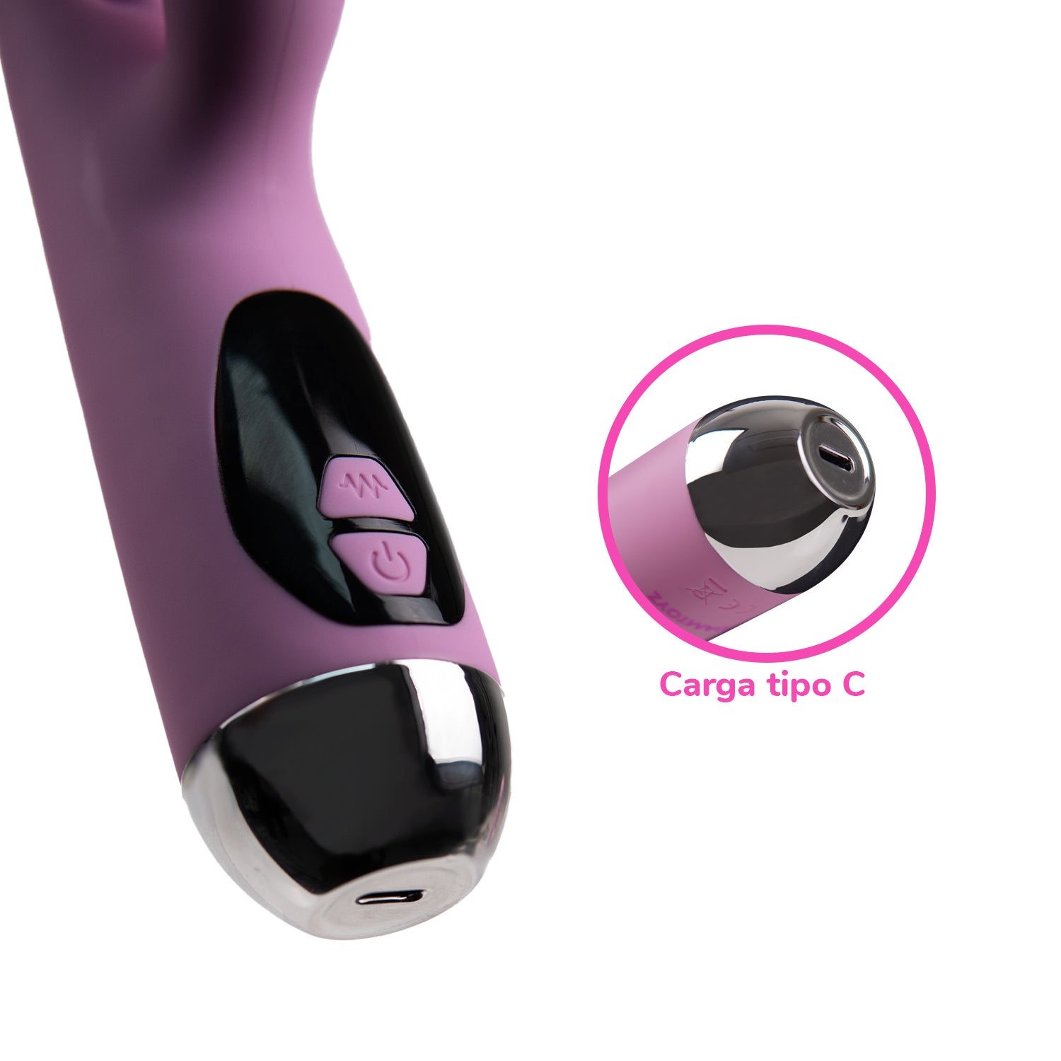 Vibrador Doble Recargable Avery