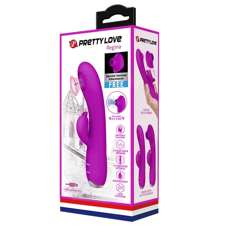 Vibrador Succionador Pretty Love