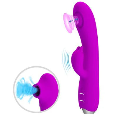 Vibrador Succionador Pretty Love